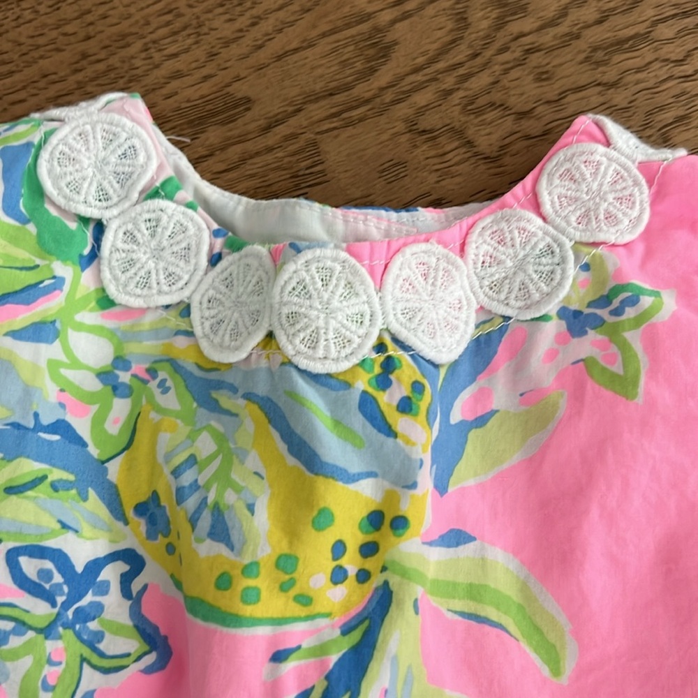 Lilly Pulitzer Pink Multi Tropical Floral Tank Dress & Bloomer Set - Picture 3 of 5
